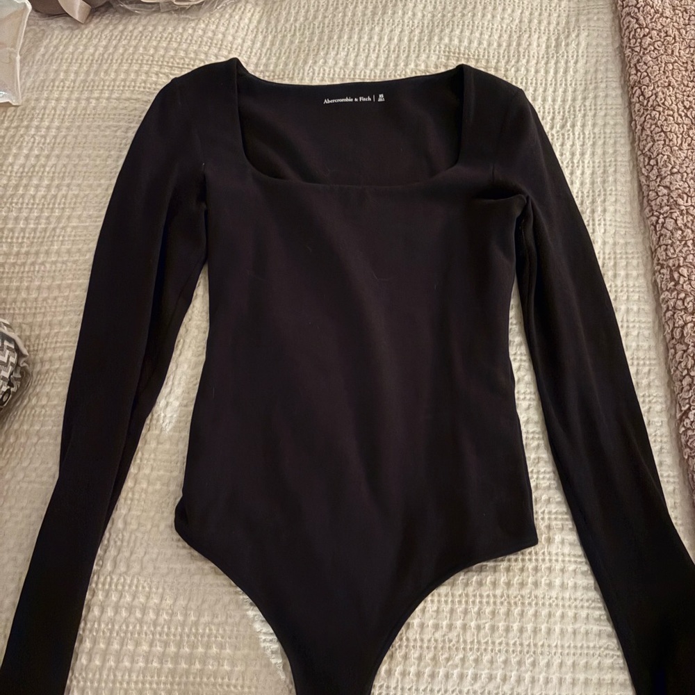 Abercrombie & Fitch Elegant Black Bodysuit